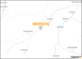 map of Bou Rachid