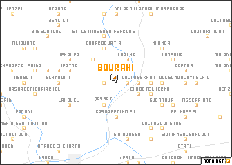 map of Bou Rahi