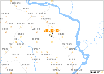 map of Bouraka