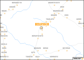 map of Bouraka