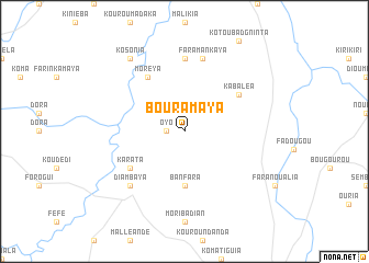 map of Bouramaya