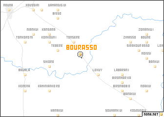 map of Bourasso