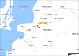 map of Bourasso