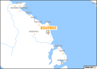 map of Bourbar