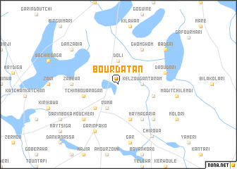 map of Bourdatan