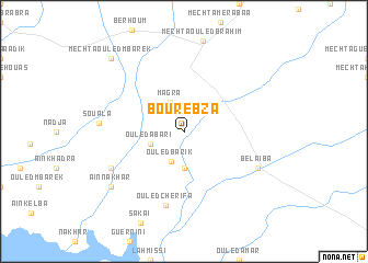 map of Bou Rebza