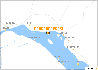 map of Bourèm Forassi