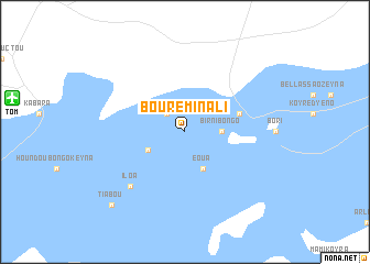 map of Bourem Inali