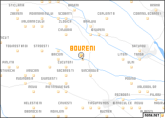 map of Boureni