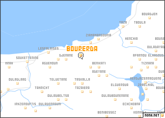 map of Bou Rerda