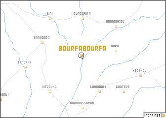 map of Bourfa-Bourfa