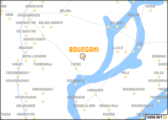 map of Bourgami
