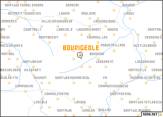 map of Bourigeole