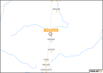 map of Bourma