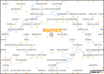 map of Bournois