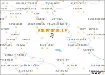 map of Bournonville
