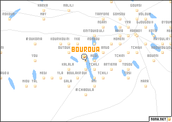 map of Bouroua