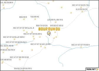 map of Bourouhou