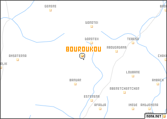 map of Bouroukou