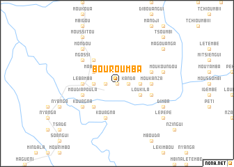 map of Bouroumba