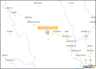 map of Bouroussé