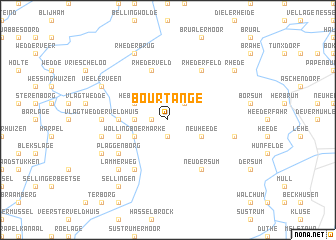 map of Bourtange