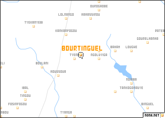 map of Bourtinguèl