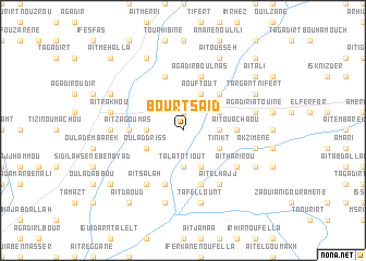 map of Bourt Saïd