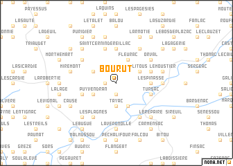 map of Bourut