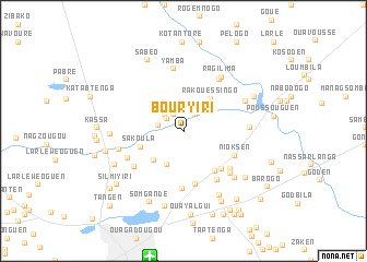 map of Bour Yiri