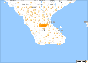 map of Boury