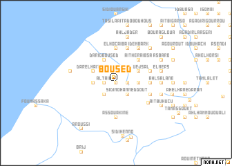 map of Boused