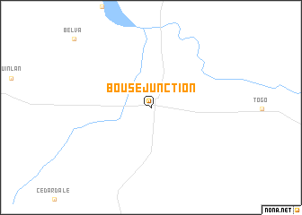 map of Bouse Junction