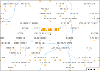 map of Bouserot