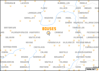 map of Bousés