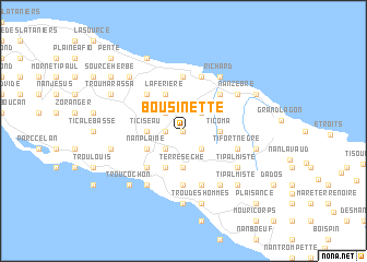 map of Bousinette