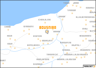 map of Bousniba