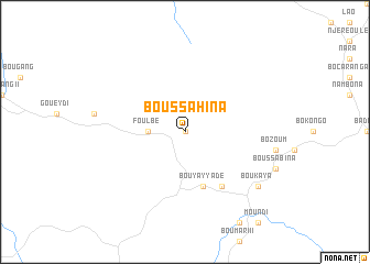 map of Boussahina