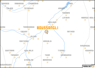 map of Boussangli