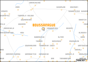 map of Boussaragué