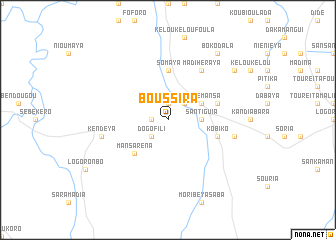 map of Boussira