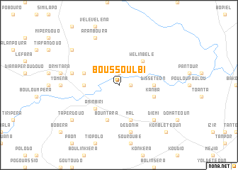 map of Boussoulbi