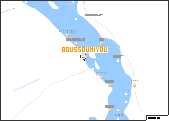 map of Boussou Miyou