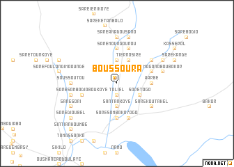 map of Boussoura