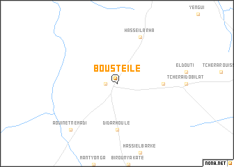 map of Boû Steïlé