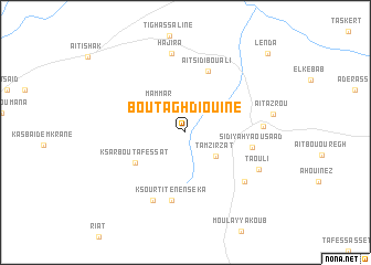 map of Boutaghdiouine