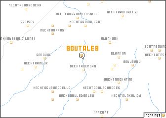 map of Bou Taleb