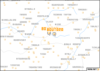 map of Bou Tara