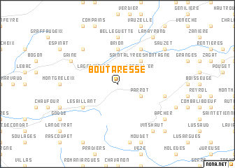 map of Boutaresse