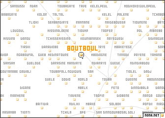 map of Boutboul